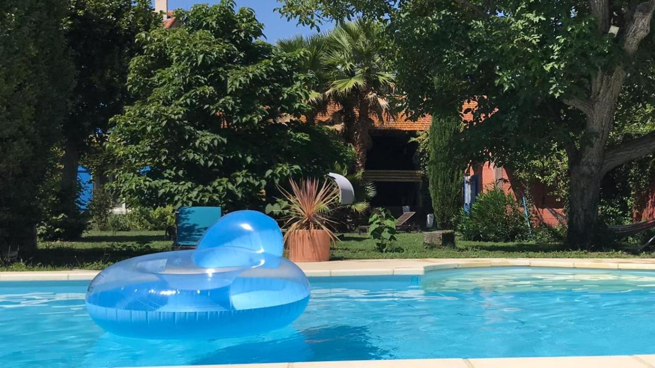 Le Mas Des Platanes Entraigues-sur-la-Sorgue Bagian luar foto